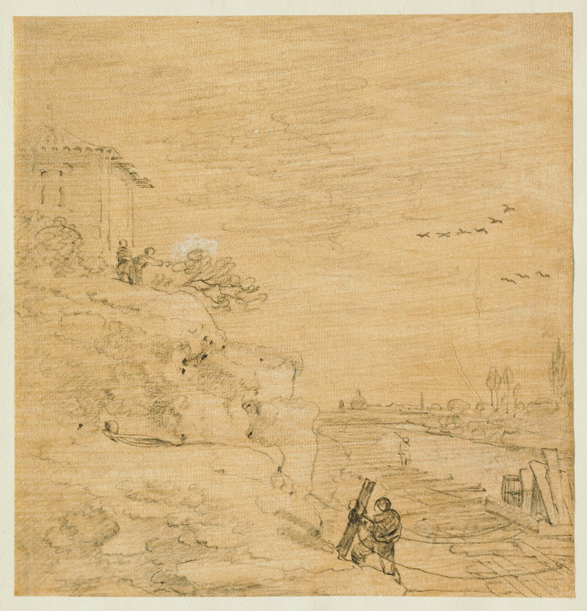 Am Ufer des Tiber tekijältä Richard Wilson