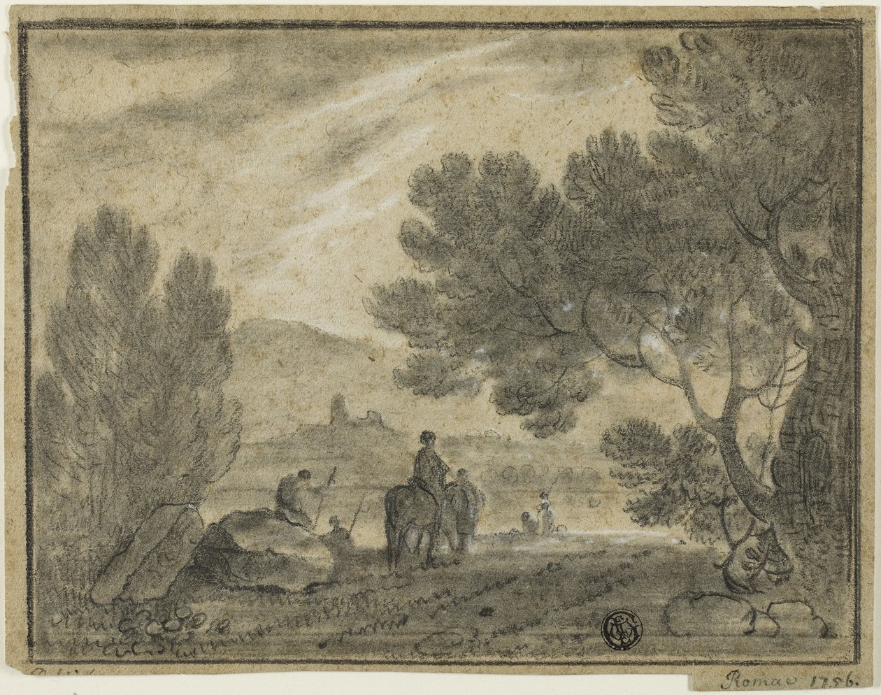 Roomalainen Campagna hahmoilla tekijältä Richard Wilson