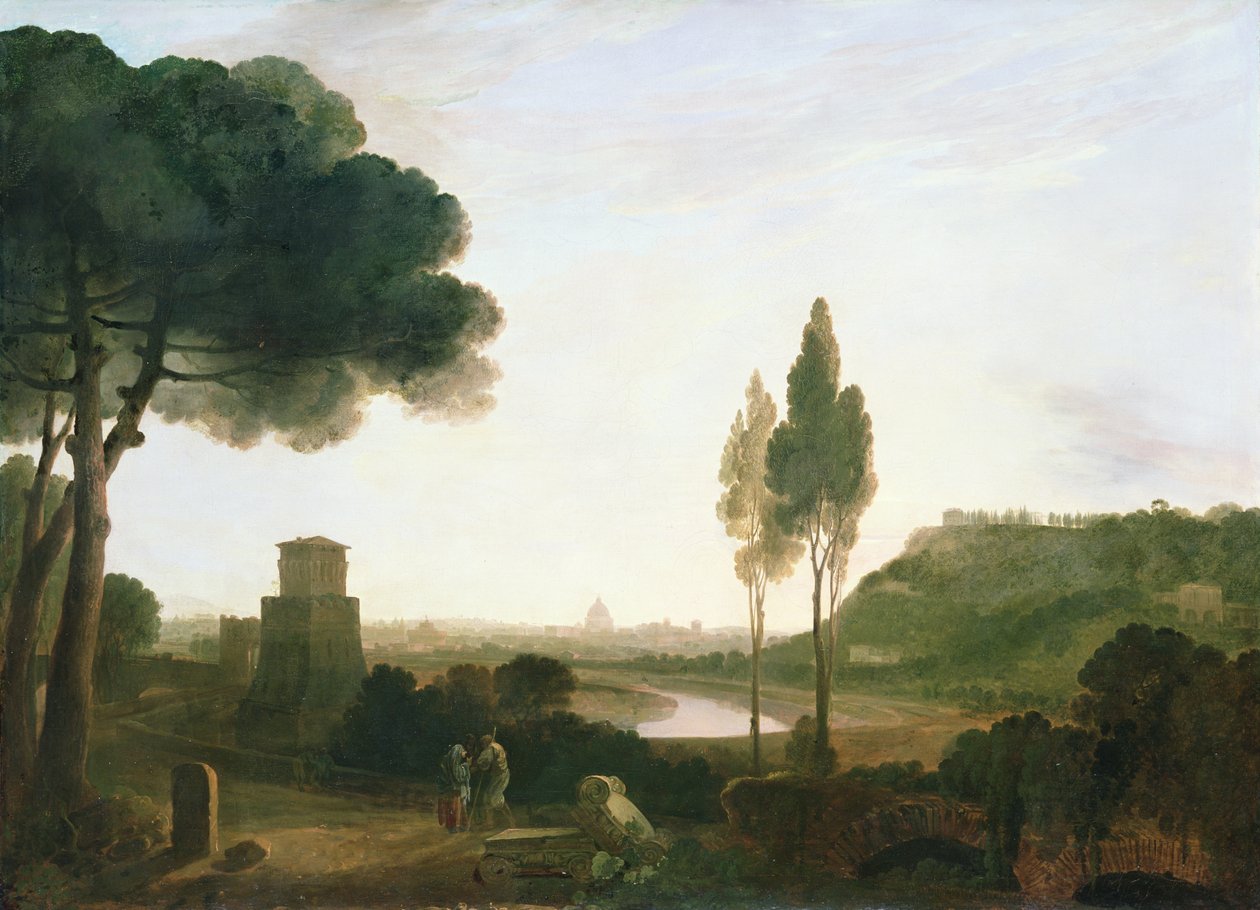 Rooma ja Ponte Molle tekijältä Richard Wilson