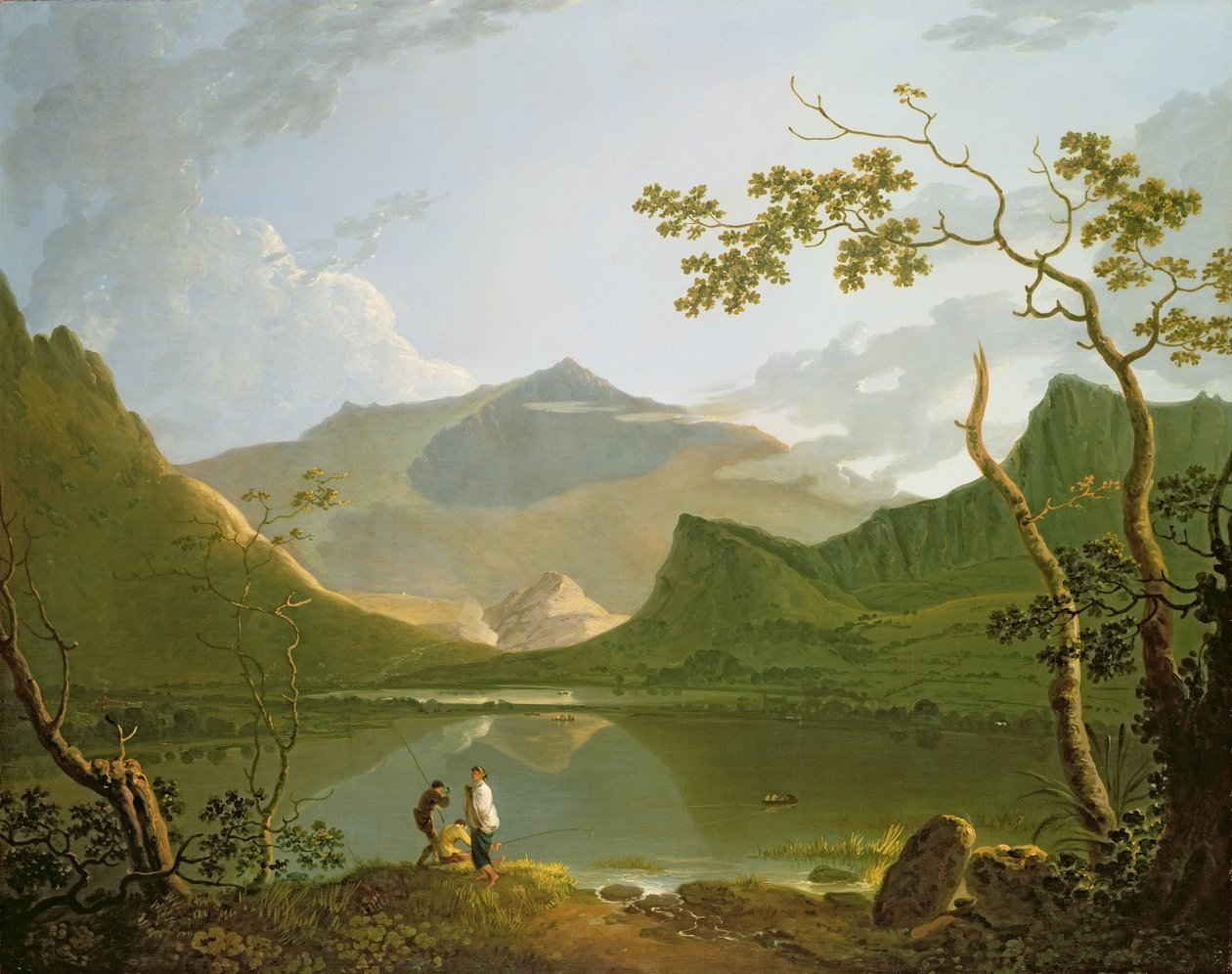 Snowdon (öljy kankaalle) tekijältä Richard Wilson