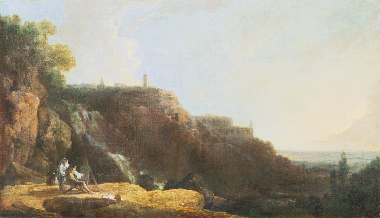 La Gran Cascada i la Vila de Mecenas a Tivolifinnish tekijältä Richard Wilson