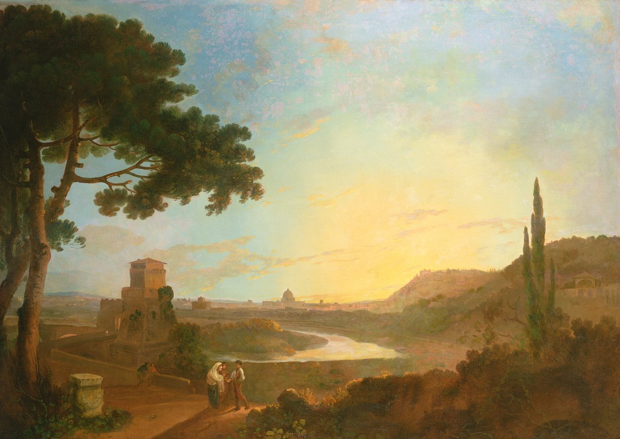 Näkymä Tiberille tekijältä Richard Wilson