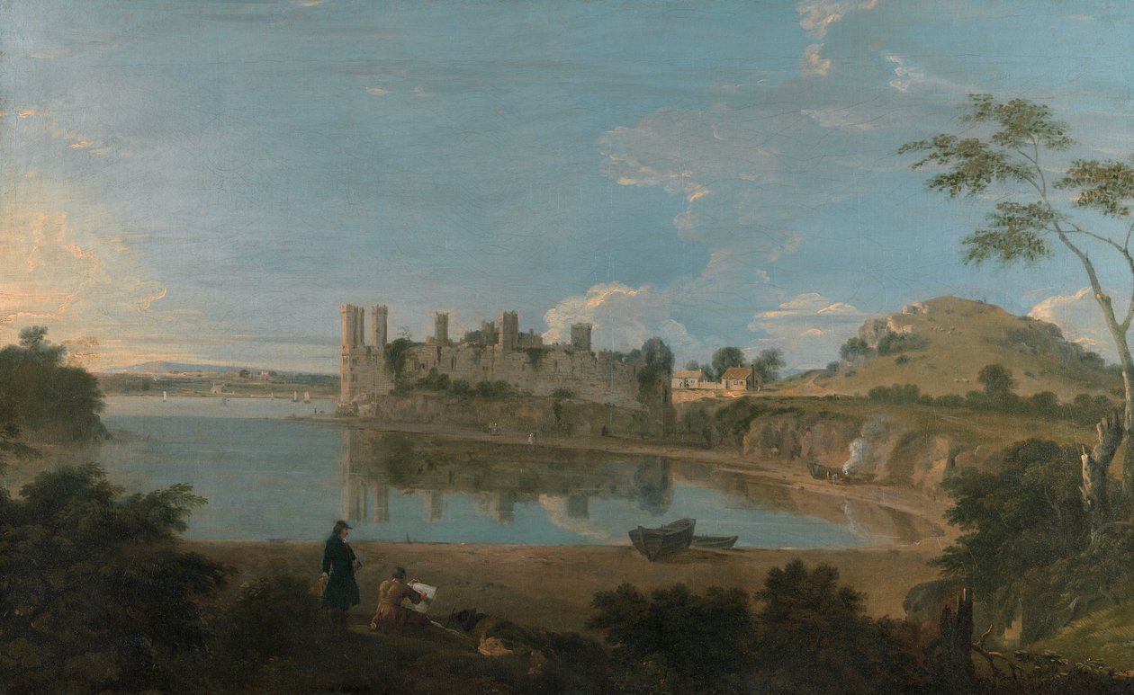 Caernarfonin linna tekijältä Richard Wilson