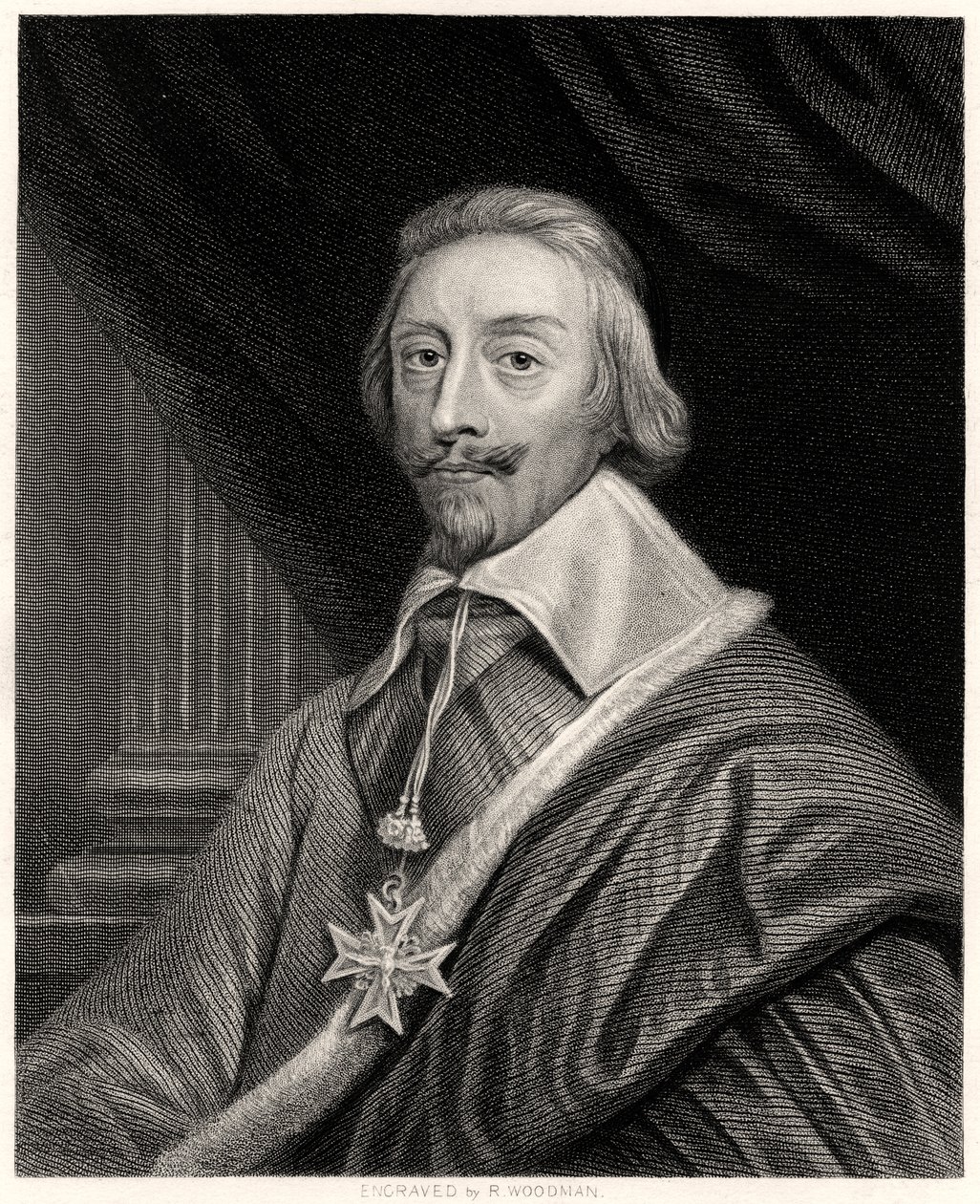 Kardinaali Richelieu, Ranskan prelaatti ja valtiomies, 1800-luku tekijältä Richard Woodman