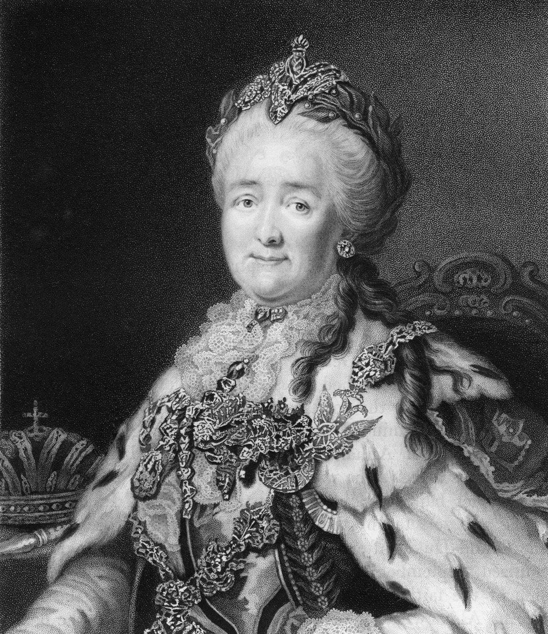 Venäjän keisarinna Katariina Suuri, 1836. tekijältä Richard Woodman