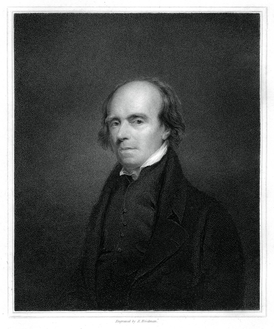 John Flaxman, brittiläinen suunnittelija, piirtäjä ja kuvanveistäjä, 1833. tekijältä Richard Woodman