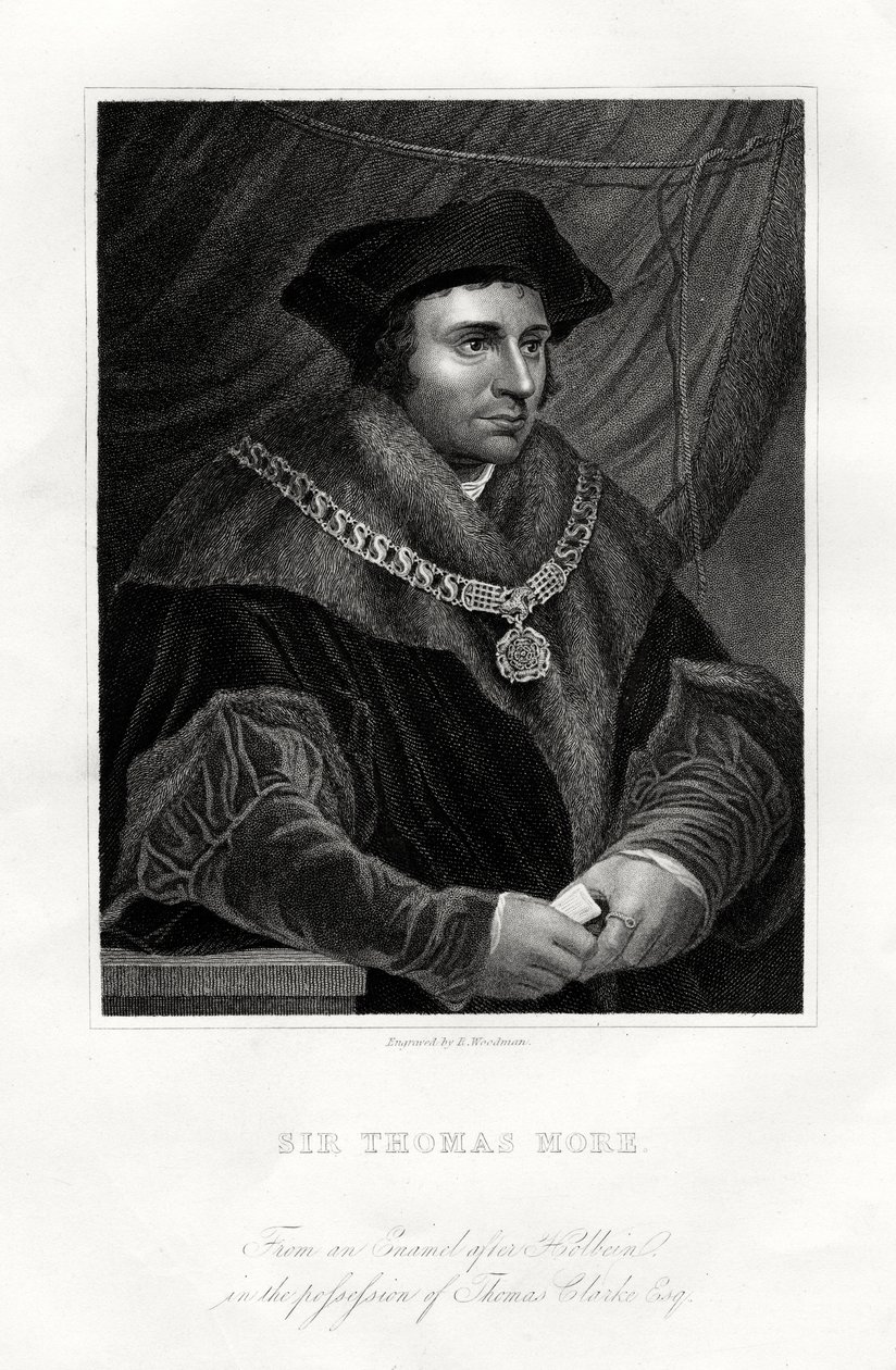 Thomas More, englantilainen valtiomies, tutkija ja pyhimys, 1800-luku tekijältä Richard Woodman
