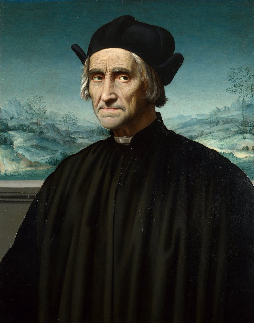 Girolamo Benivienin muotokuva tekijältä Ridolfo del Ghirlandaio