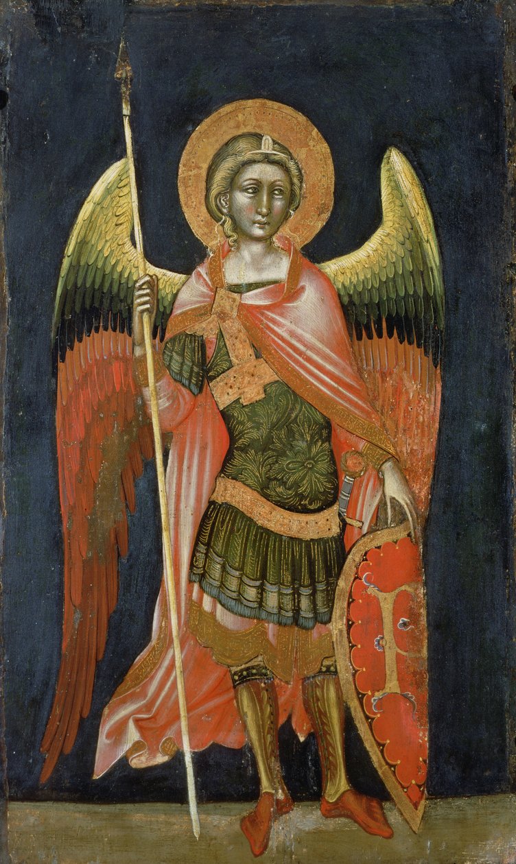 Soturienkeli, 1348-54 tekijältä Ridolfo di Arpo Guariento