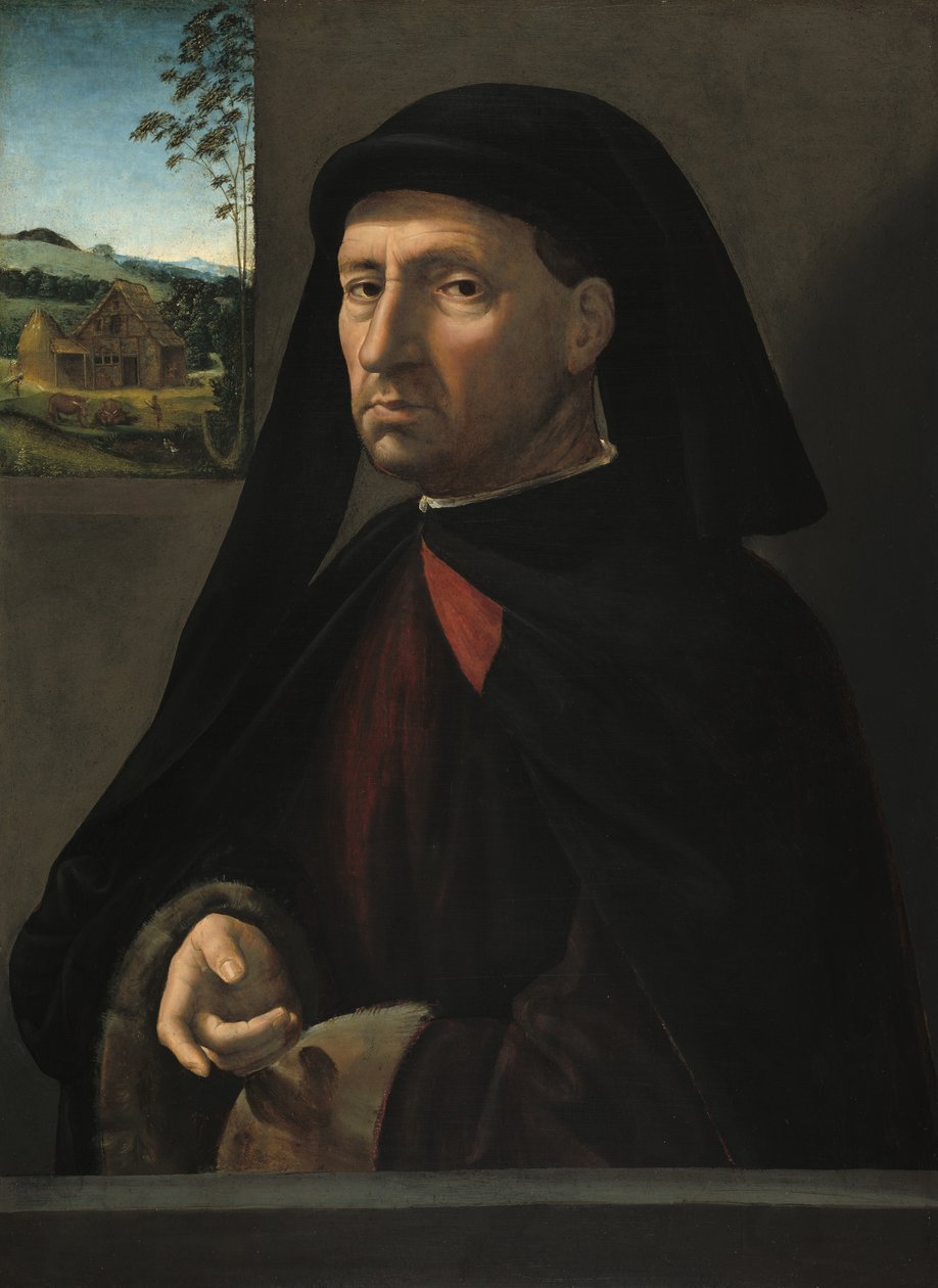 Gentlemanin muotokuva, n. 1505 tekijältä Ridolfo Ghirlandaio