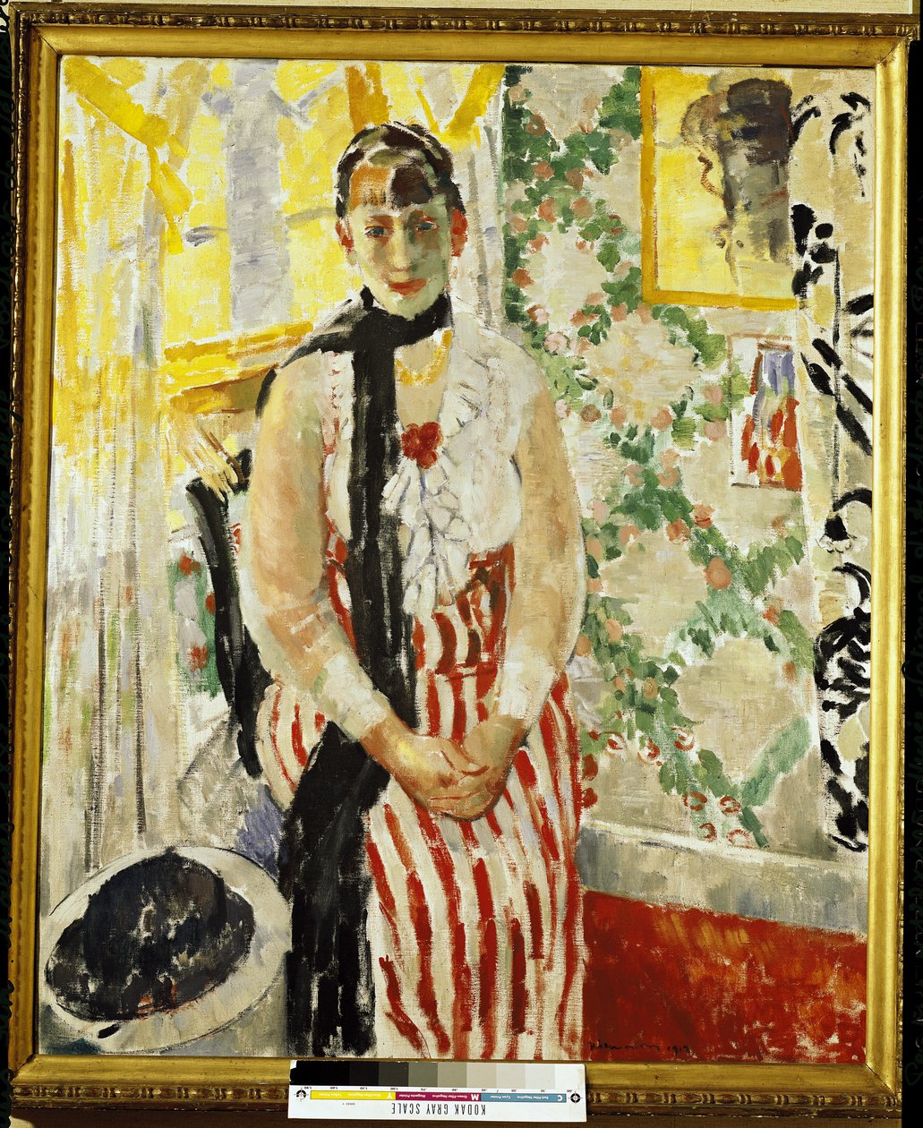 Muotokuva Nel Woutersista (s.1880) 1912 tekijältä Rik Wouters