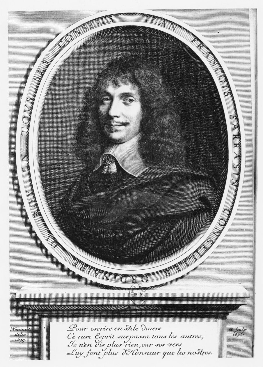 Jean-François Sarasinin muotokuva tekijältä Robert Nanteuil