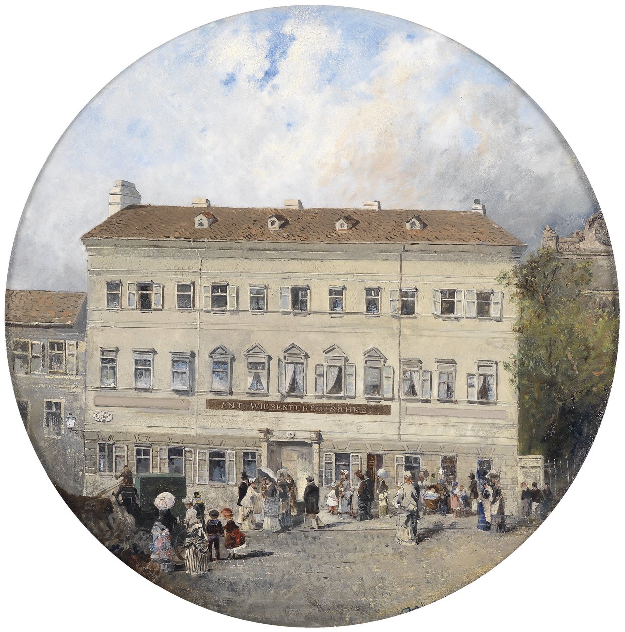 Ant. Wiesenburg ja Pojat, Zieglergasse 19 tekijältä Robert Alott
