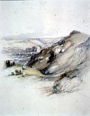 Kivet Hastingsissa, näkymä East Cliffiltä tekijältä Robert Brandard
