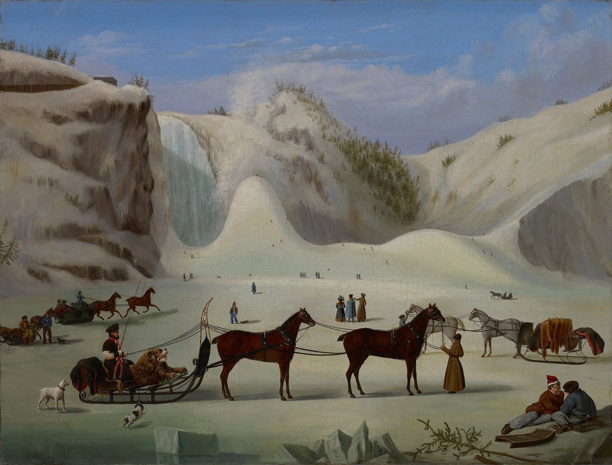 Ice Cone, Montmorency Falls, Québec tekijältä Robert Clow Todd