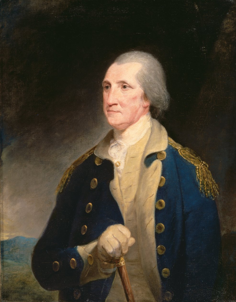 George Washingtonin muotokuva tekijältä Robert Edge Pine