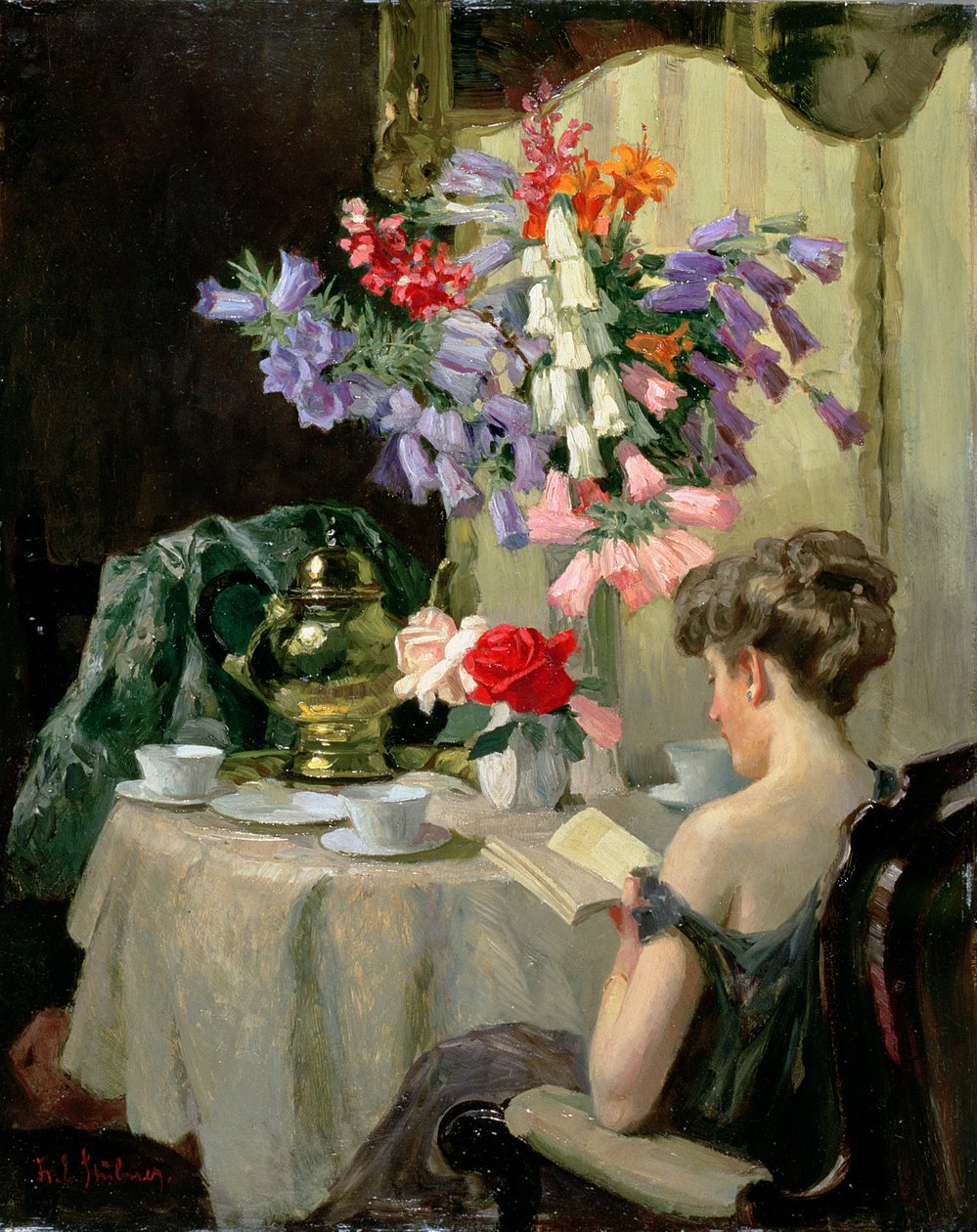 Teehetki, noin 1910 tekijältä Robert Emil Stubner
