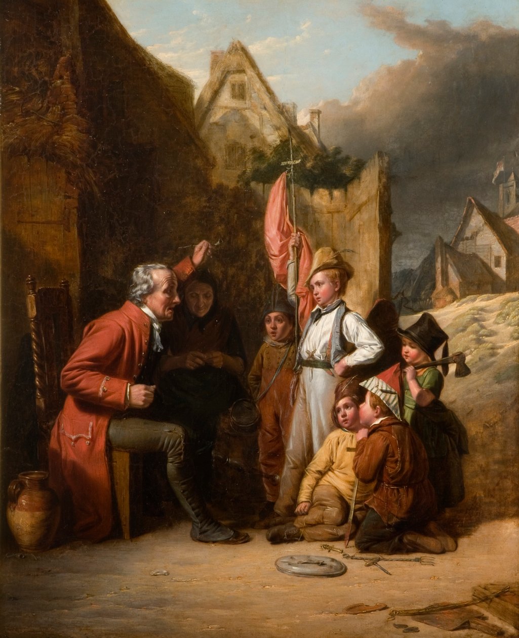 Vanha puinen jalka, 1830 tekijältä Robert Farrier