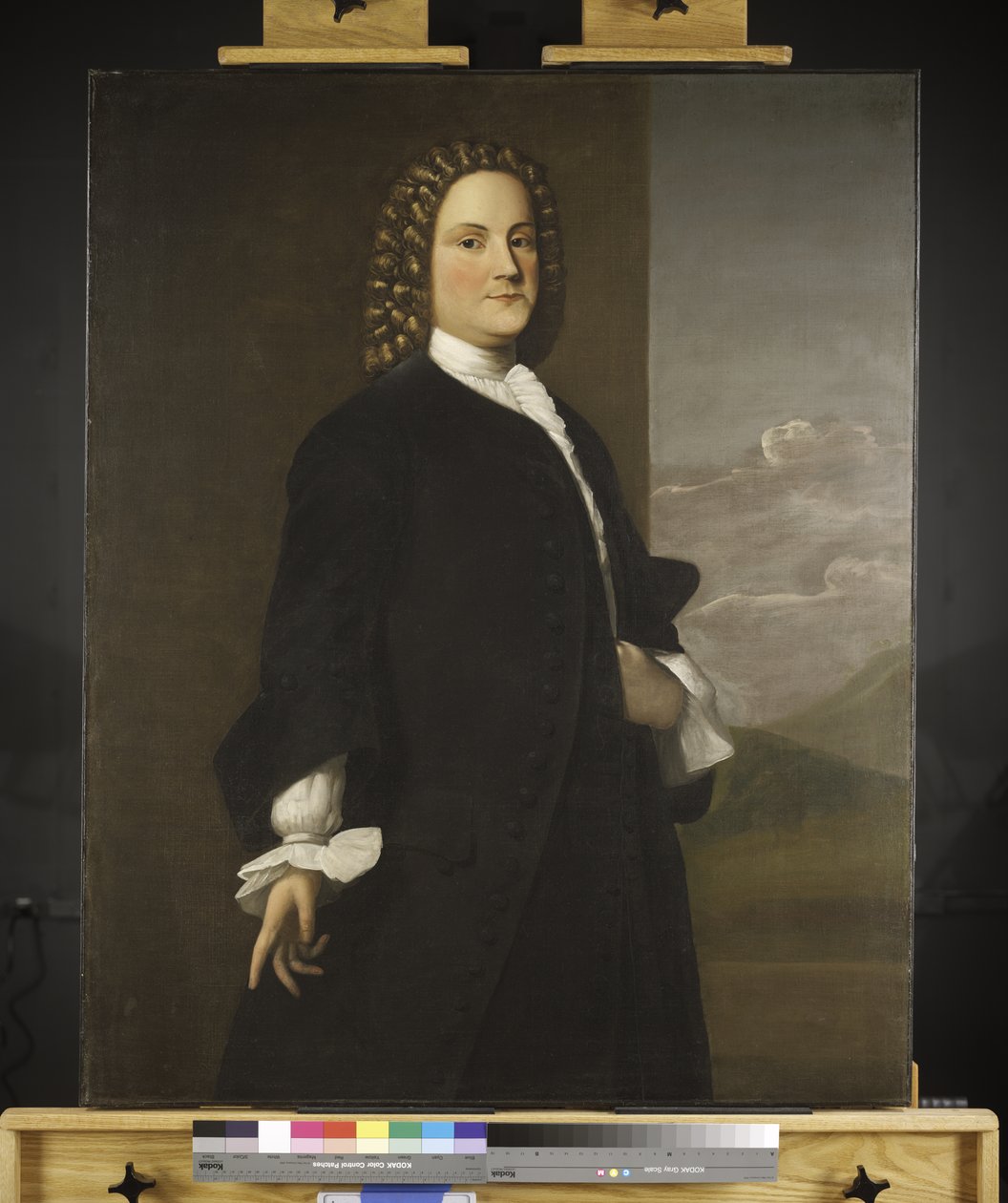 Benjamin Franklin, n. 1746 tekijältä Robert Feke