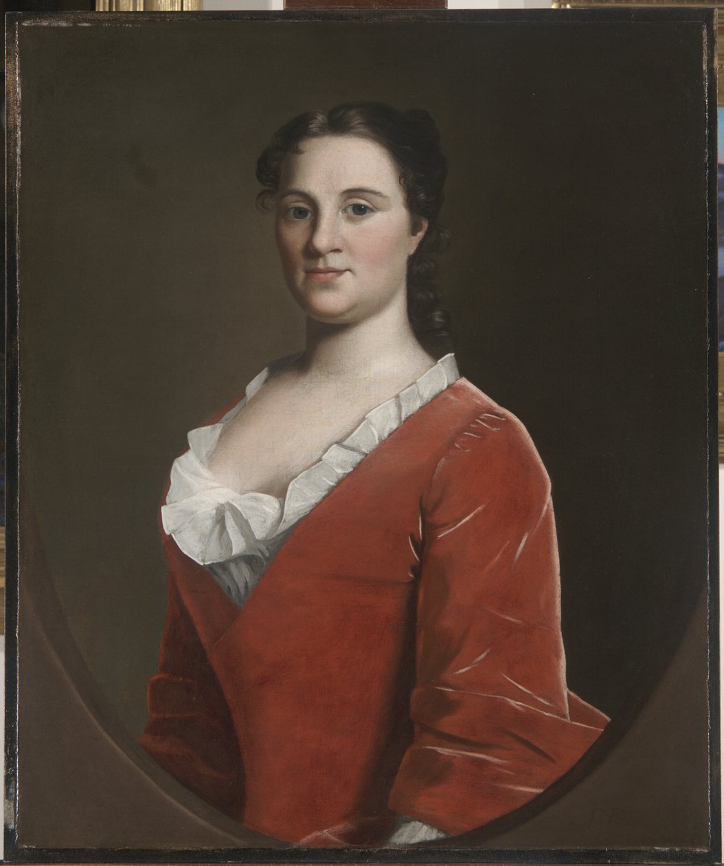 Rouva Benjamin Lynde, Jr., n. 1748 tekijältä Robert Feke