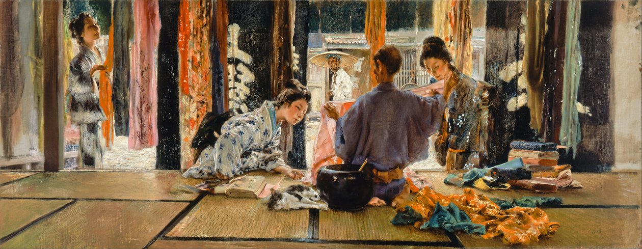 Silkkikauppias, Japani tekijältä Robert Frederick Blum