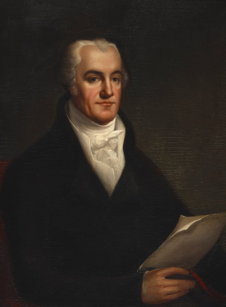 Joel Barlowin muotokuva tekijältä Robert Fulton