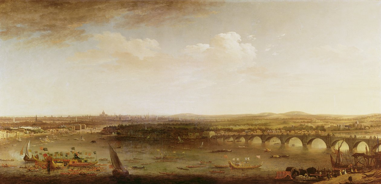 Thames ja Westminster tekijältä Robert Griffier