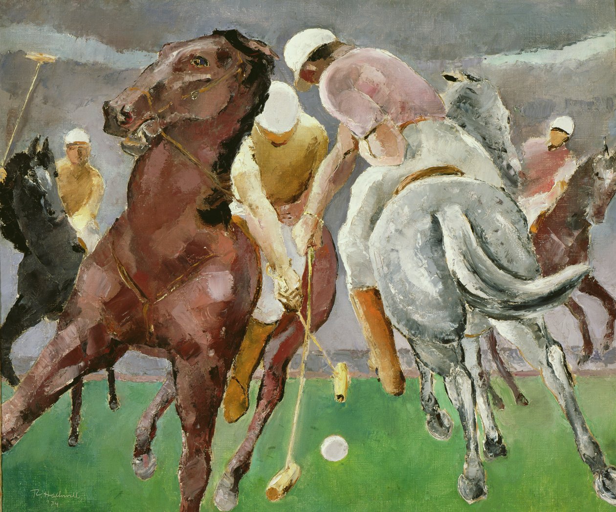 Polon pelaajat, 1934 tekijältä Robert Hallowell