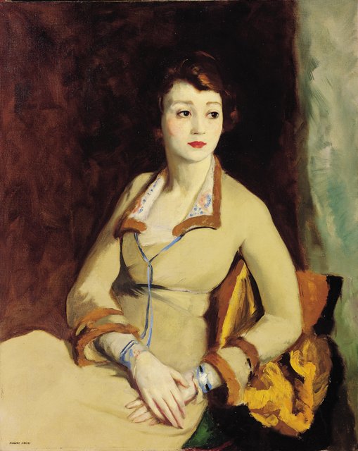 Fay Bainterin muotokuva tekijältä Robert Cozad Henri