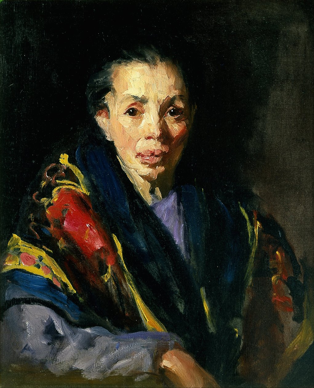 Vanha malli (Vanha espanjalainen nainen) tekijältä Robert Cozad Henri