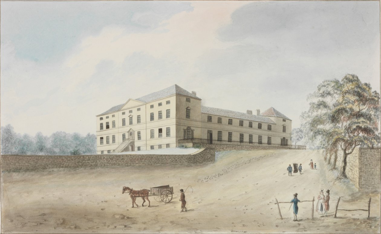 General Infirmary, Newcastle upon Tyne (kynä ja wc paperilla) tekijältä Robert Johnson
