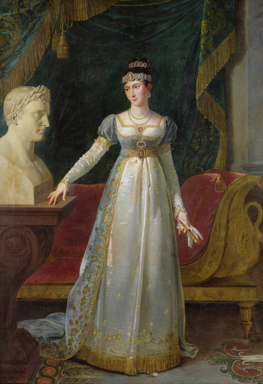 Marie Pauline Bonaparte (1780-1825) Prinsessa Borghese, 1808 tekijältä Robert Lefevre