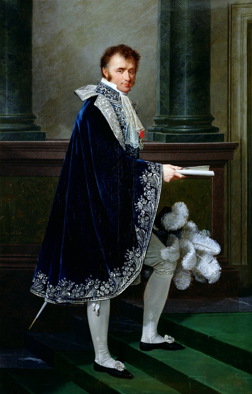 Francois-Nicolas Mollienin (1758-1850) muotokuva 1806 tekijältä Robert Lefevre