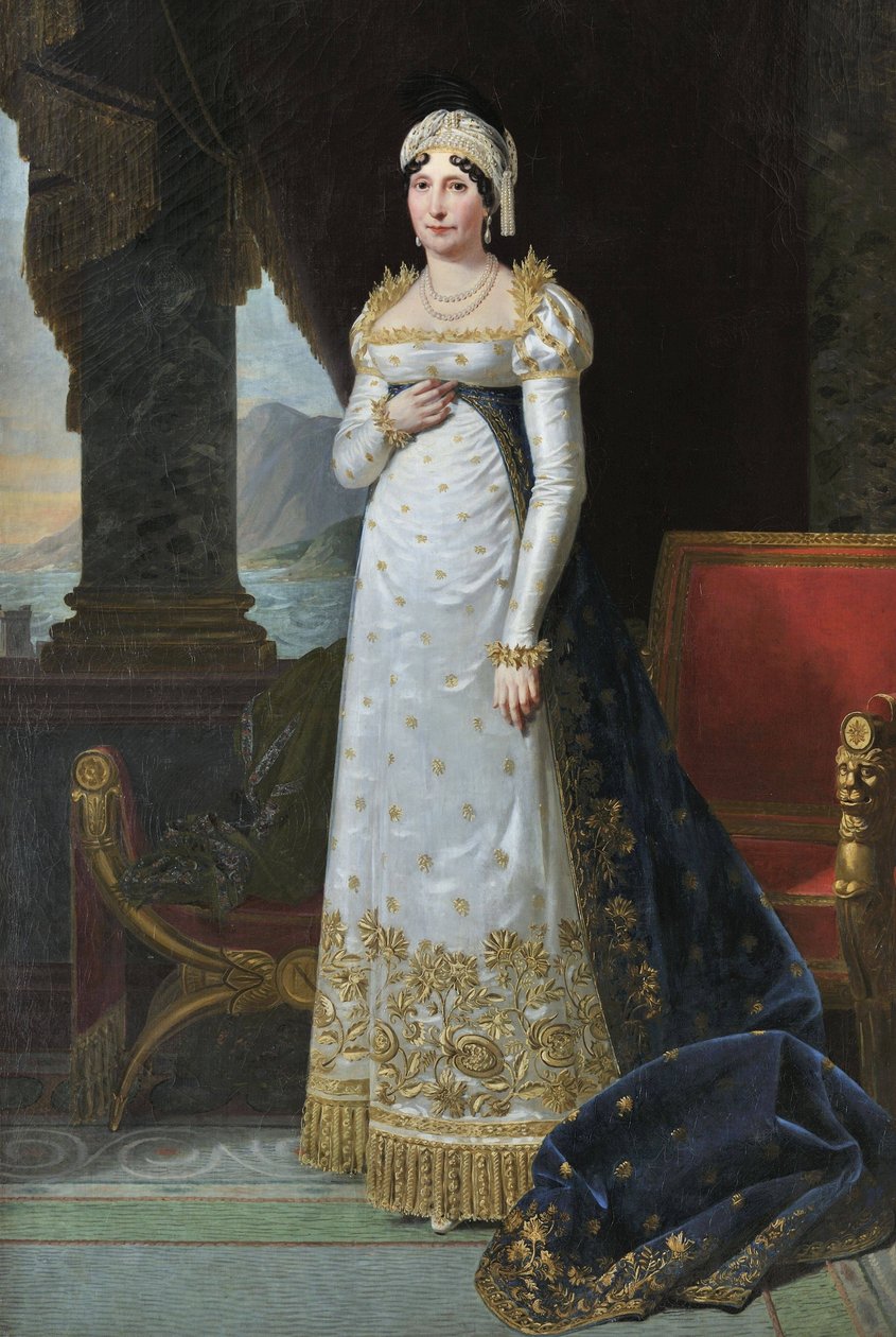 Letizia Bonaparten muotokuva tekijältä Robert Lefevre
