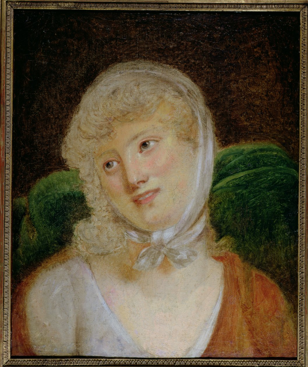 Marie Laczinskan (1786-1817) kreivitär Walewskan muotokuva tekijältä Robert Lefevre