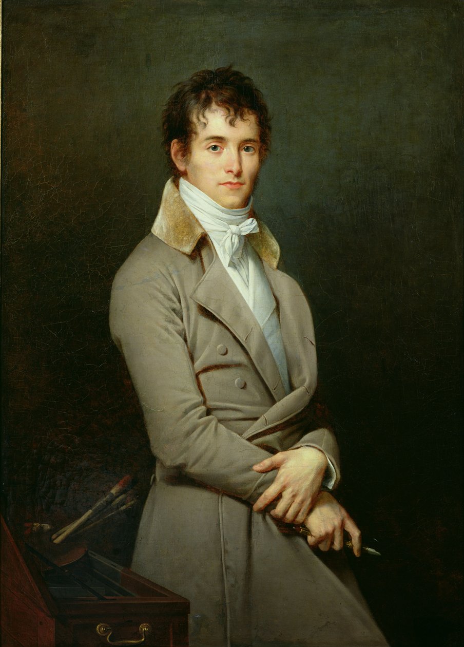 Paulin-Guerinin (1783-1855) muotokuva 1801 tekijältä Robert Lefevre
