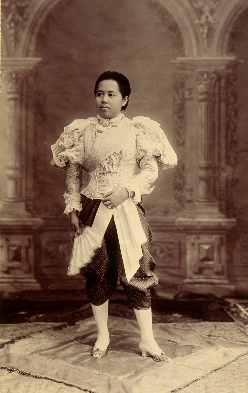 Kuningatar Saovabha Bongsri, 1890 tekijältä Robert Lenz