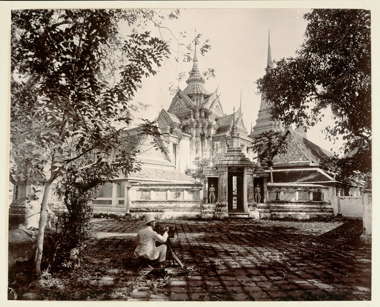 Wat Pho, 1890 tekijältä Robert Lenz