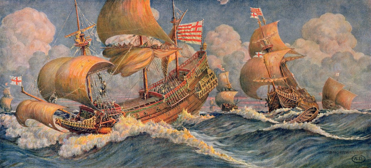 Kauppalaivoja vuodelta 1640, Le Journal de la Decorationilta tekijältä Robert Morton Nance