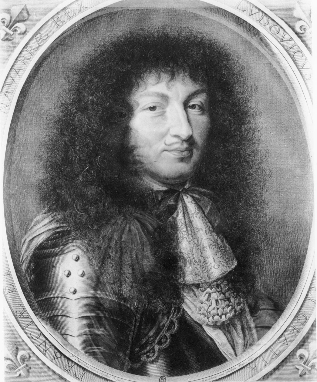 Ludvig XIV, 1676 tekijältä Robert Nanteuil