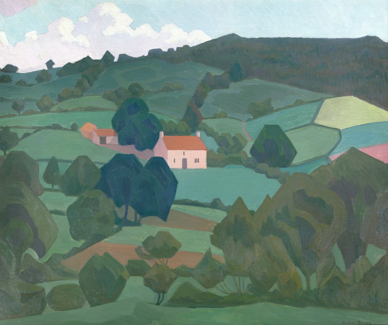 Burford Farm, Devon, 1918 tekijältä Robert Polhill Bevan