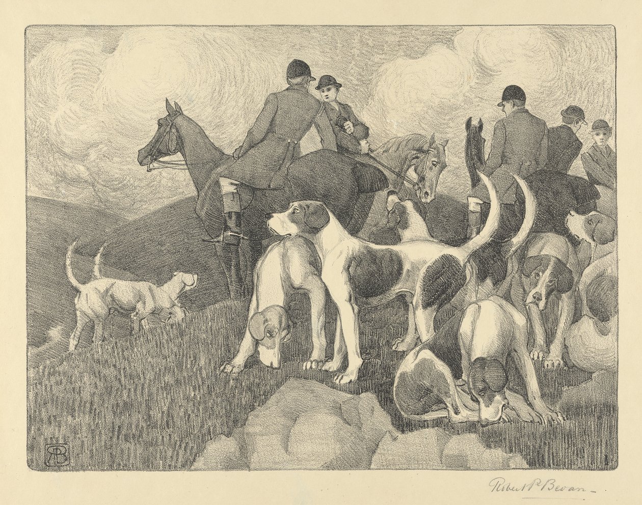 Tapaaminen, 1898 tekijältä Robert Polhill Bevan