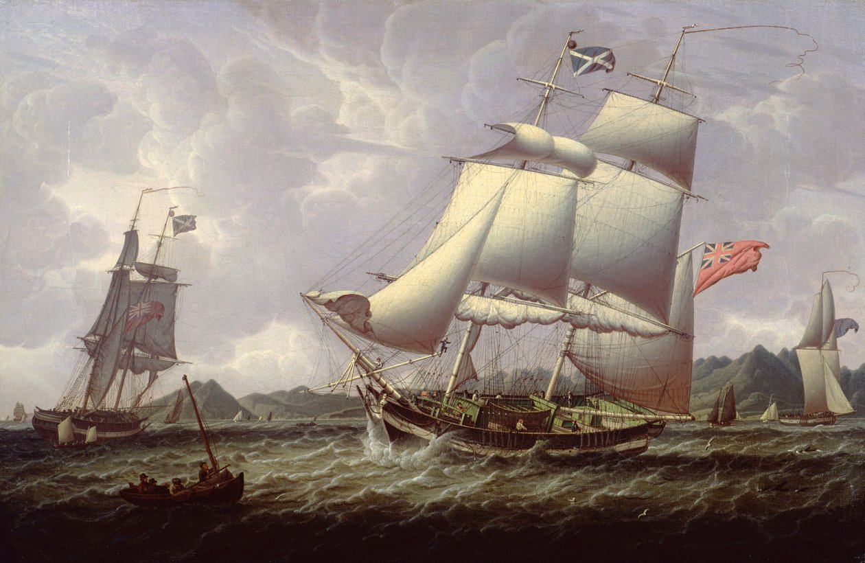 British Schooners, 1828 tekijältä Robert Salmon