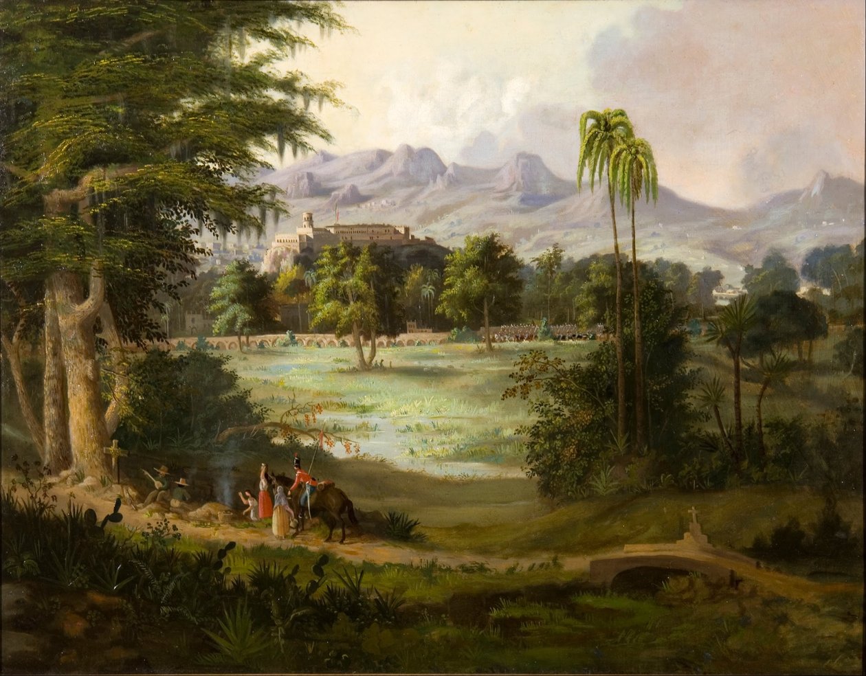 Chapultepecin linna tekijältä Robert Scott Duncanson