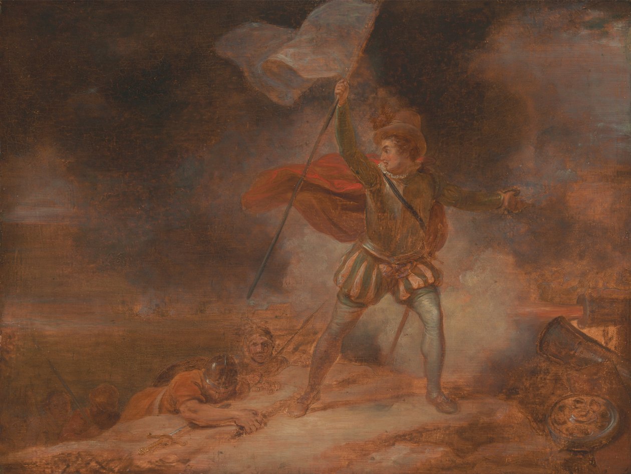 Ihmisen seitsemän aikakautta - Sotilas, Kuten haluatte, II, vii. tekijältä Robert Smirke