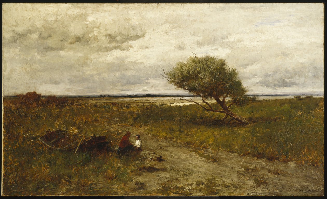 Uuden Englannin rannikko, 1880 tekijältä Robert Swain Gifford