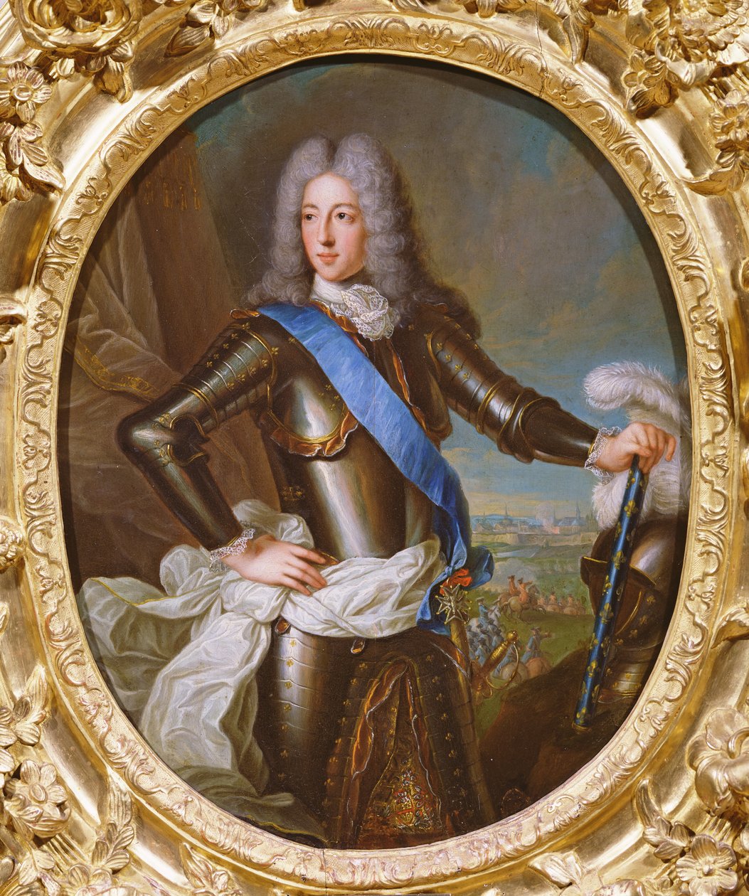 Condén prinssin Louis-Henri de Bourbonin muotokuva tekijältä Robert Tournieres
