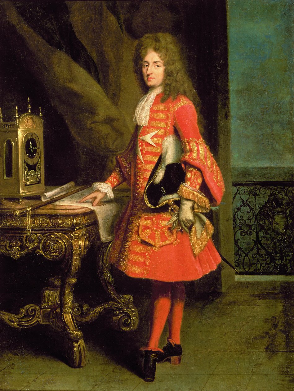 Kavalierin muotokuva, 1700 tekijältä Robert Tournieres