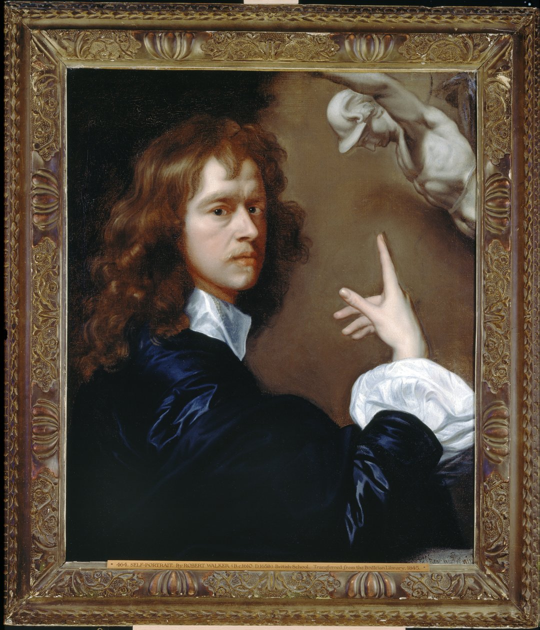 Omakuva, noin 1640-1650 tekijältä Robert Walker