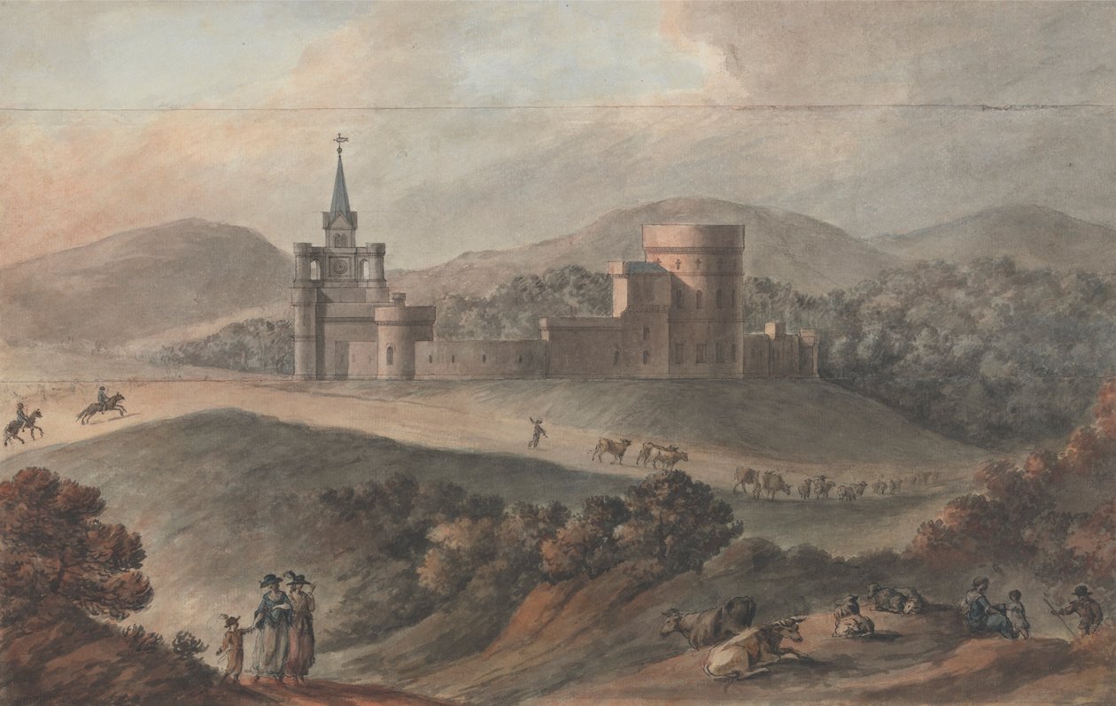 Opiskele Stable Court of Kirkdale, Wigtownshire, Skotlanti tekijältä Robert Adam